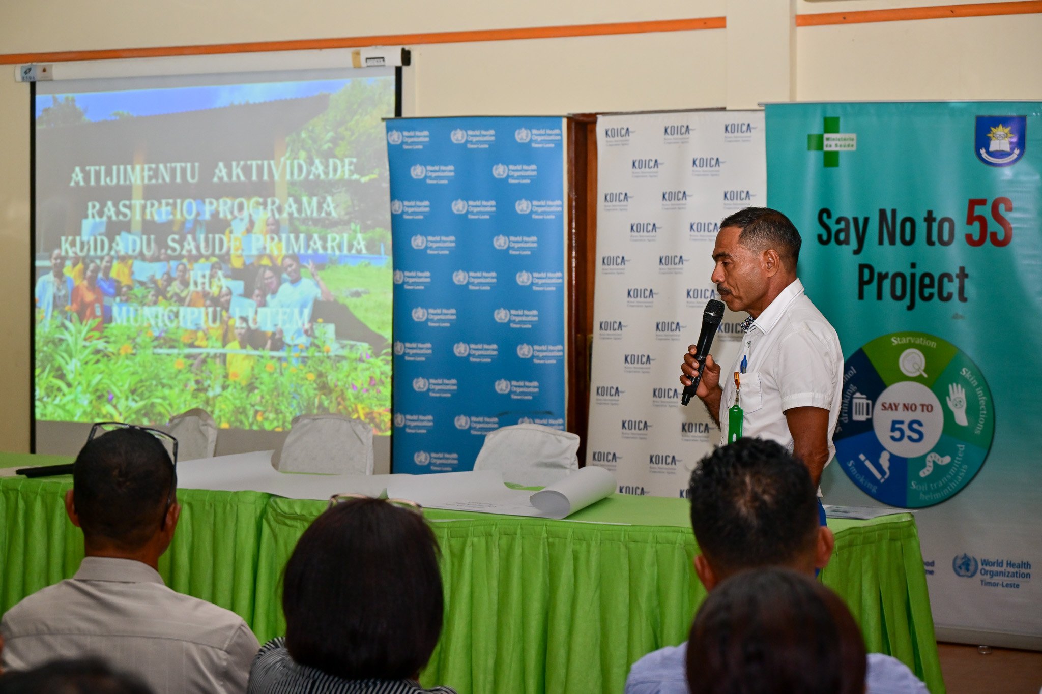 Director of Health Service explaind the achievement of the PHCP project